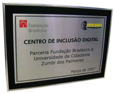 Placa de inauguração